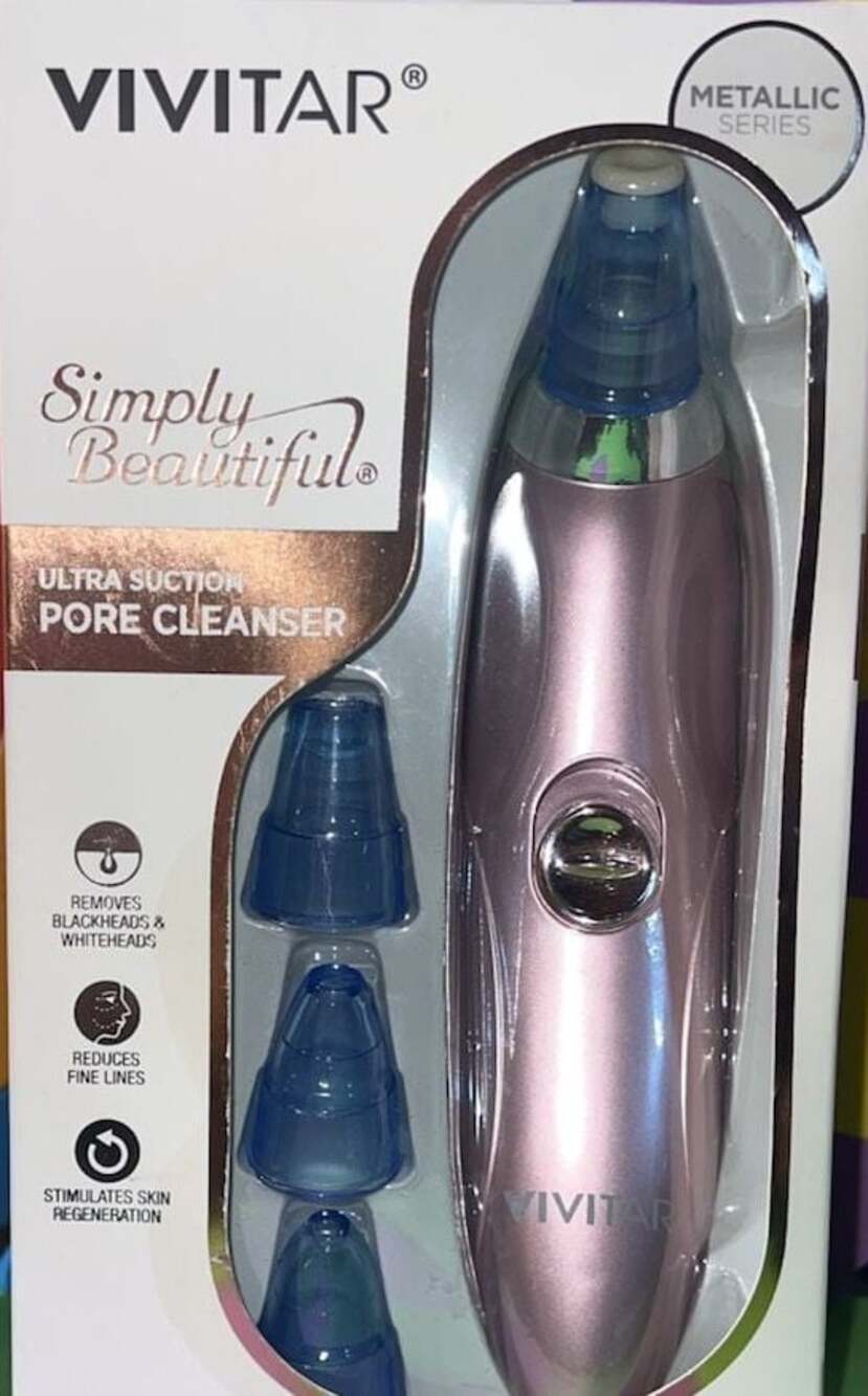 Vivitar Simply Beautiful Metallic Series Ultra Suction Pore Cleanser